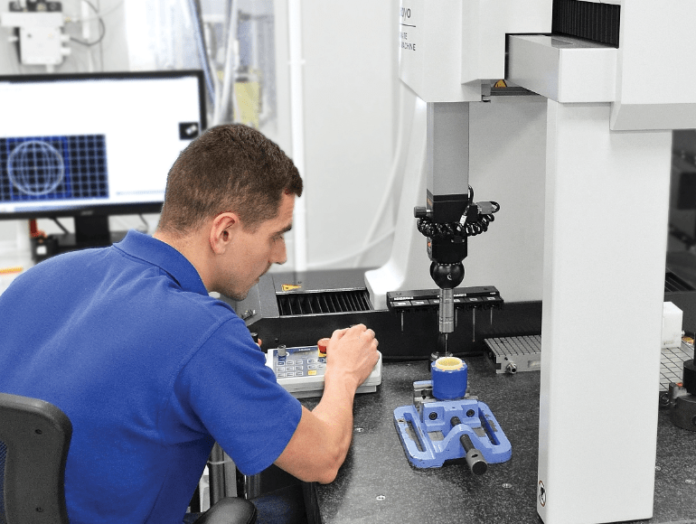 CMM-for-biocompatible-plastics-company
