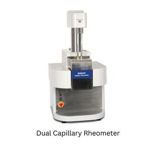 Dual capillary rheometer